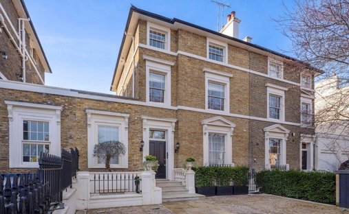 House in Little Venice, Westminster, England 1