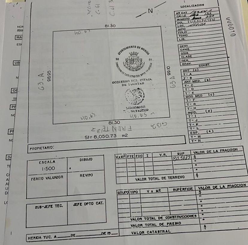 Land in Mérida, Yucatan, Mexico 1 - 18610498
