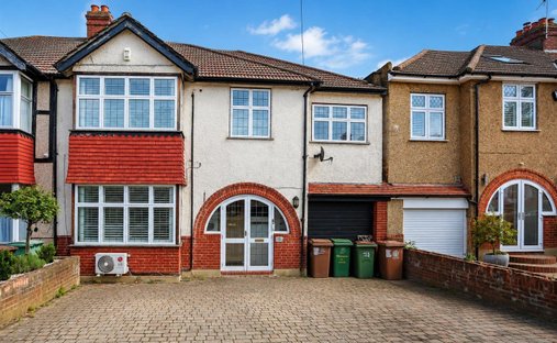 House in Cheam, London Borough of Sutton, England 1