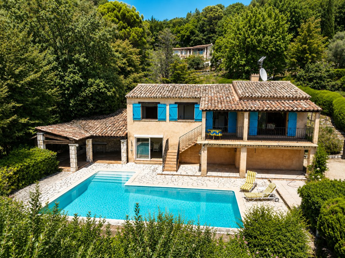 Villa in Tourrettes-sur-Loup, Provence-Alpes-Côte d'Azur, France 1 - 18613631