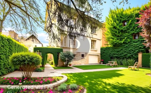 House in Parc de Sceaux, Sceaux, France 1