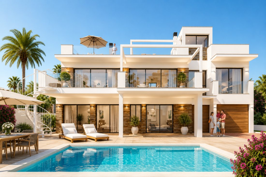 Villa in Nerja, Andalusien, Spanien 1 - 18613773