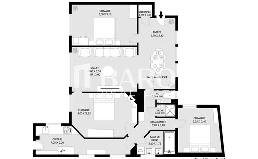 Apartamento en Courcelles-Wagram, Paris 17e Arrondissement, París 1