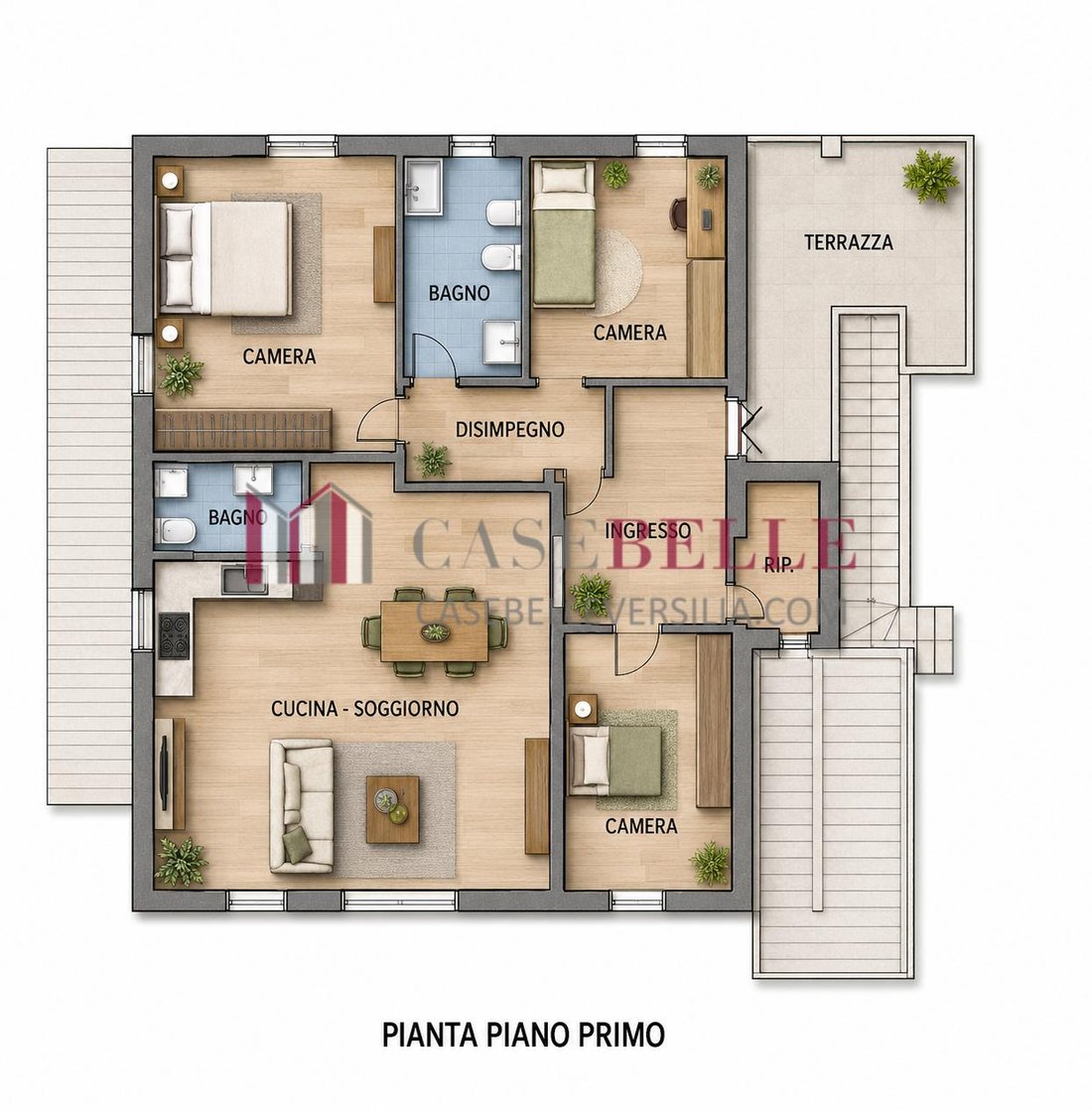 Townhouse in Lido di Camaiore, Camaiore, Tuscany 5 - 18613073