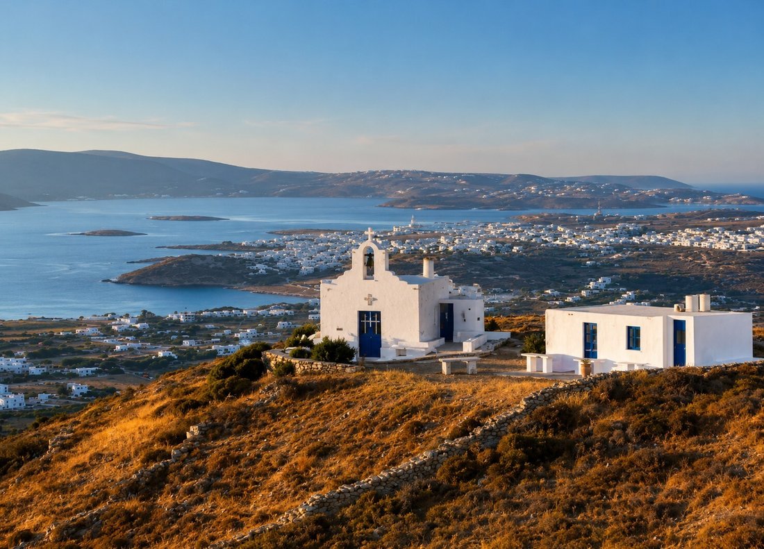 Land in Paros, Aegean, Greece 1 - 18617874