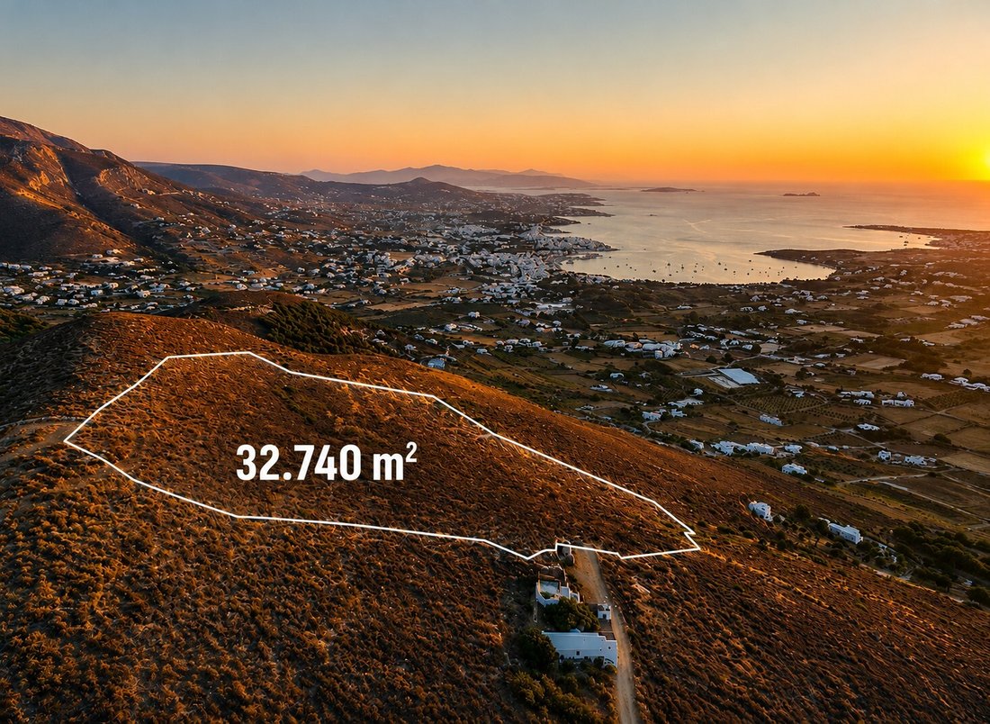Land in Paros, Aegean, Greece 2 - 18617874