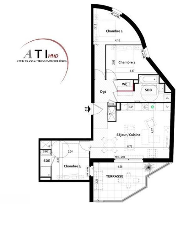 Apartment in Exterieurs, Frejus, France 4 - 18621376
