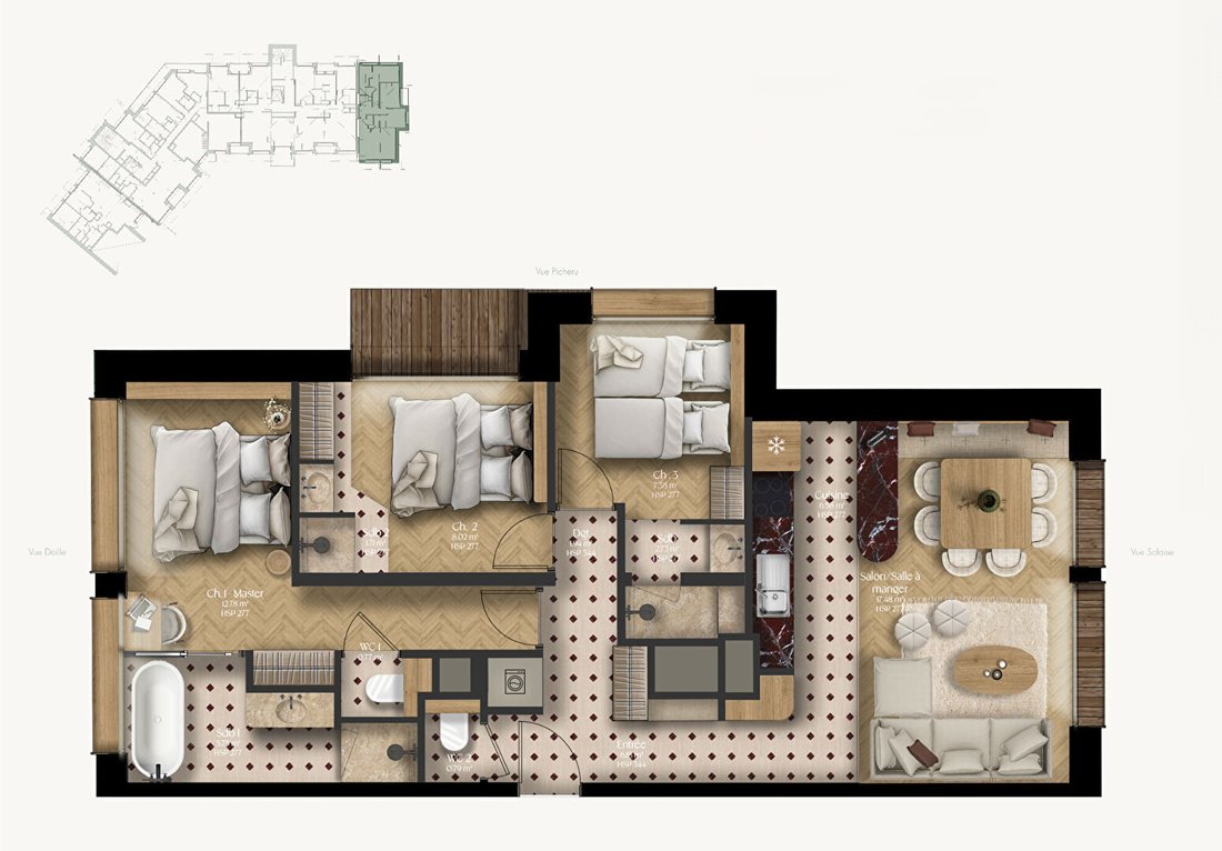 Apartment in Val-d'Isere, Auvergne-Rhône-Alpes, France 5 - 16690602