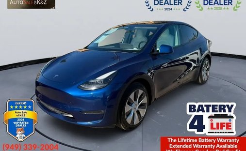 2022 Tesla Model Y Long Range Sport Utility 4D in Fullerton, CA, United States 1