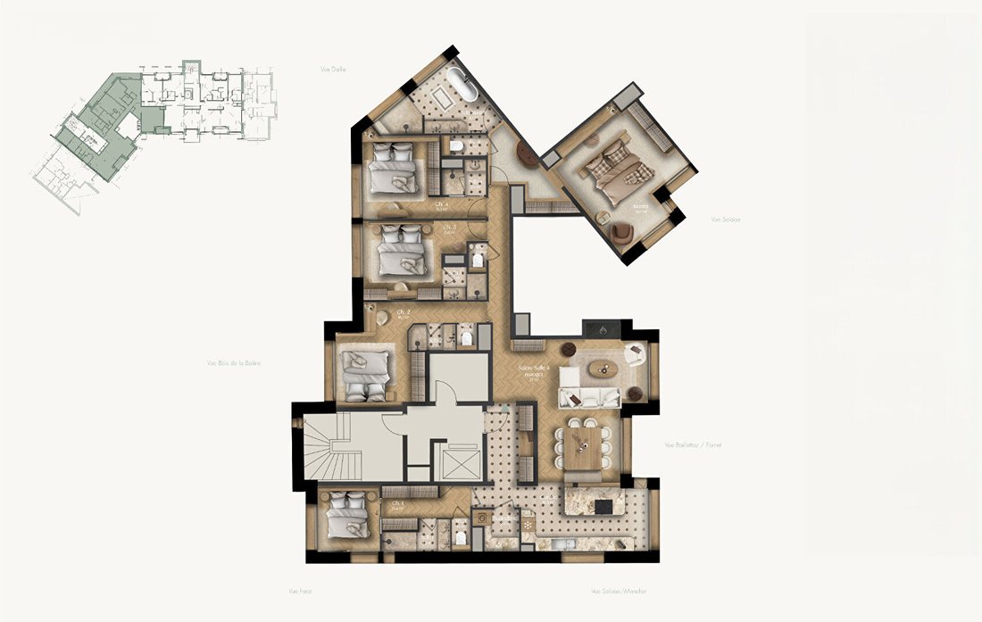 Apartment in Val-d'Isere, Auvergne-Rhône-Alpes, France 5 - 18230426