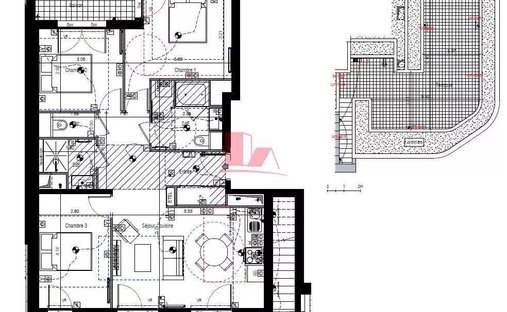 Apartment in Insurrection, Vanves, France 1