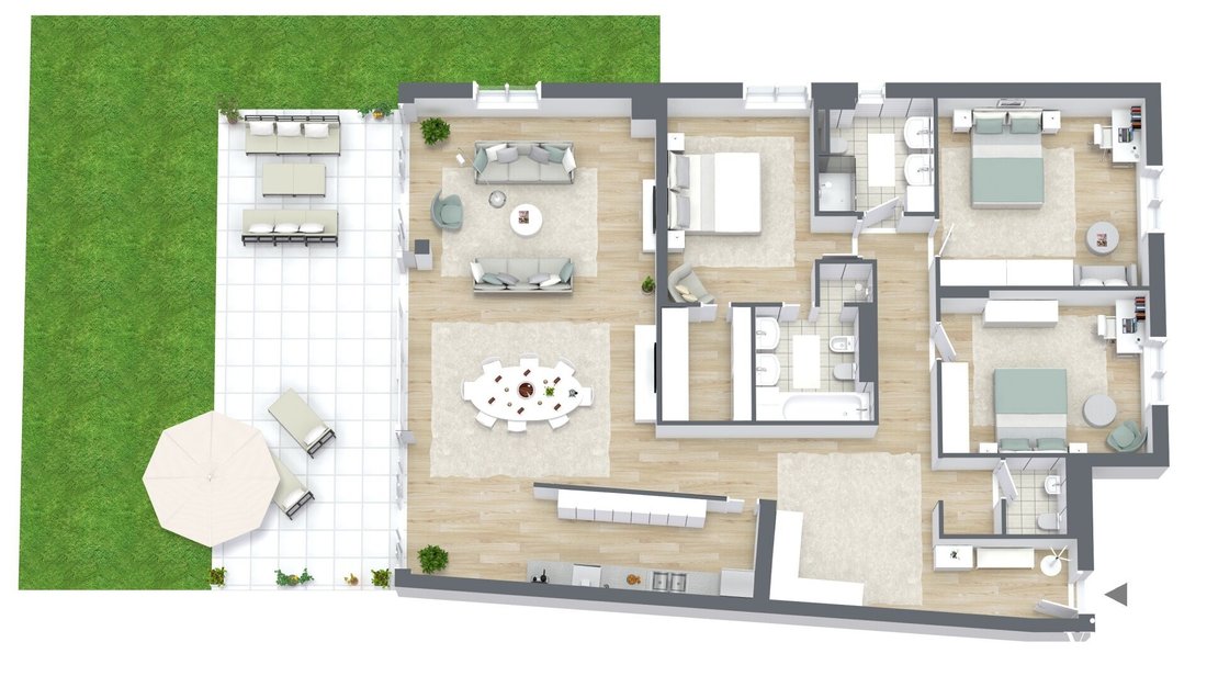 Appartement à Vienne, Vienne, Autriche 4 - 18616233