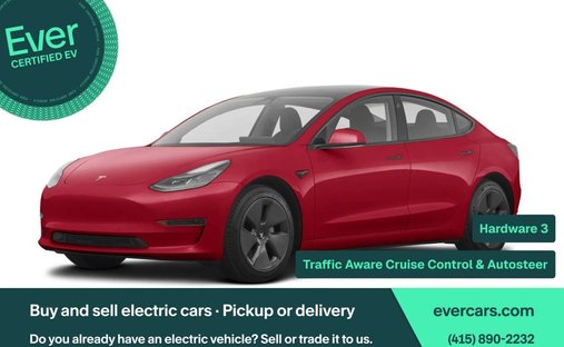 2021 Tesla Model 3 Standard Range Plus Sedan 4D in San francisco, CA, United States 1