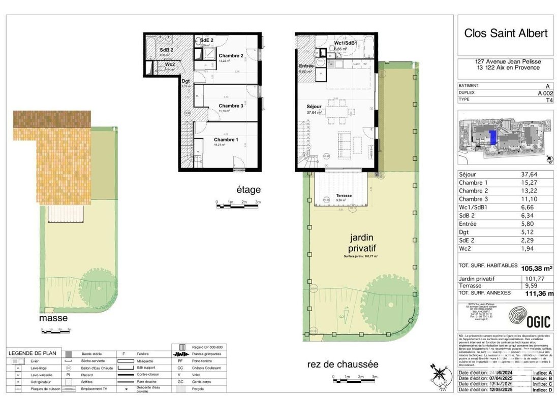 Apartment in Grand Sud- Aix la Duranne, Aix-en-Provence, France 1 - 18621145