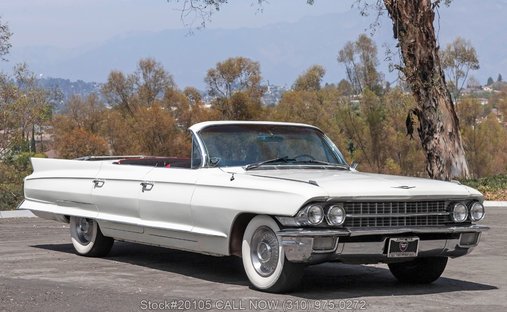 Cadillac Series 62 Convertible in Los angeles, ca 1
