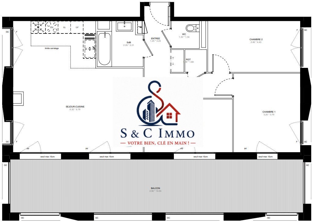 Apartment in Montevrain, Ile-de-France, France 4 - 17112905