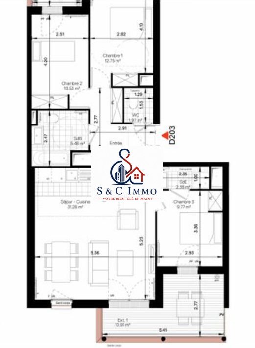 Appartement à Béranger-Savoie, Châtillon, France 4 - 16888517