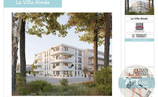 Apartment in Zone Industrielle-Forêt, Le Touquet-Paris-Plage, France 1