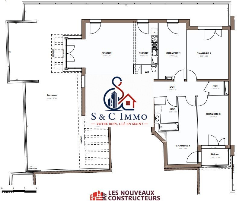 Apartment in Chessy, Ile-de-France, France 4 - 17456457