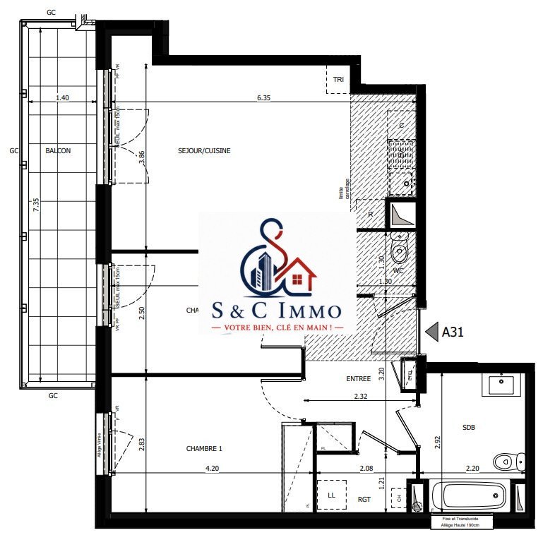 Apartment in Parc des Expositions, Vanves, France 4 - 17081790