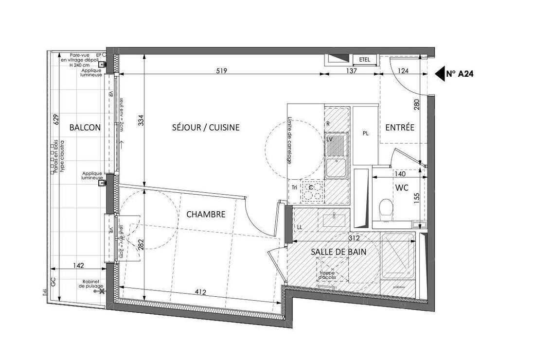 Apartment in Supérieur, Beausoleil, France 5 - 15405000