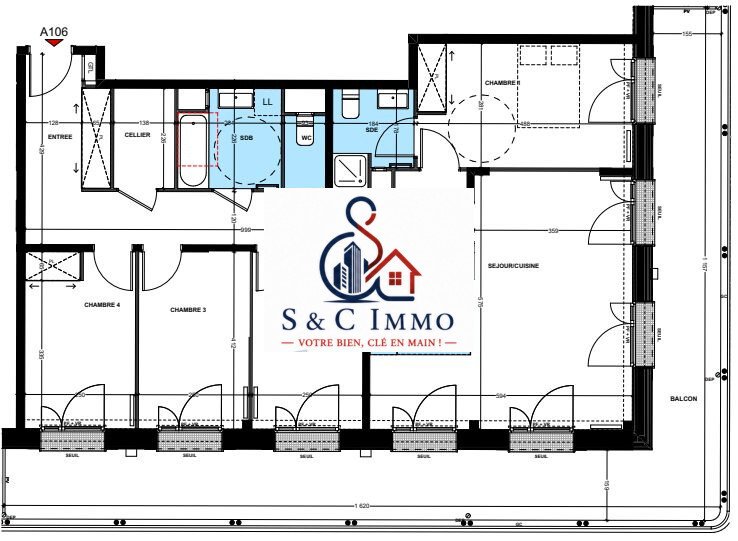 Apartment in Massy, Ile-de-France, France 3 - 17044961