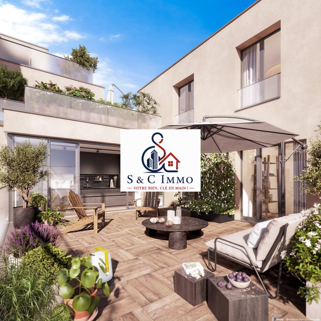 Apartment in Gambetta, Paris 20e Arrondissement, Paris 4 - 18578755