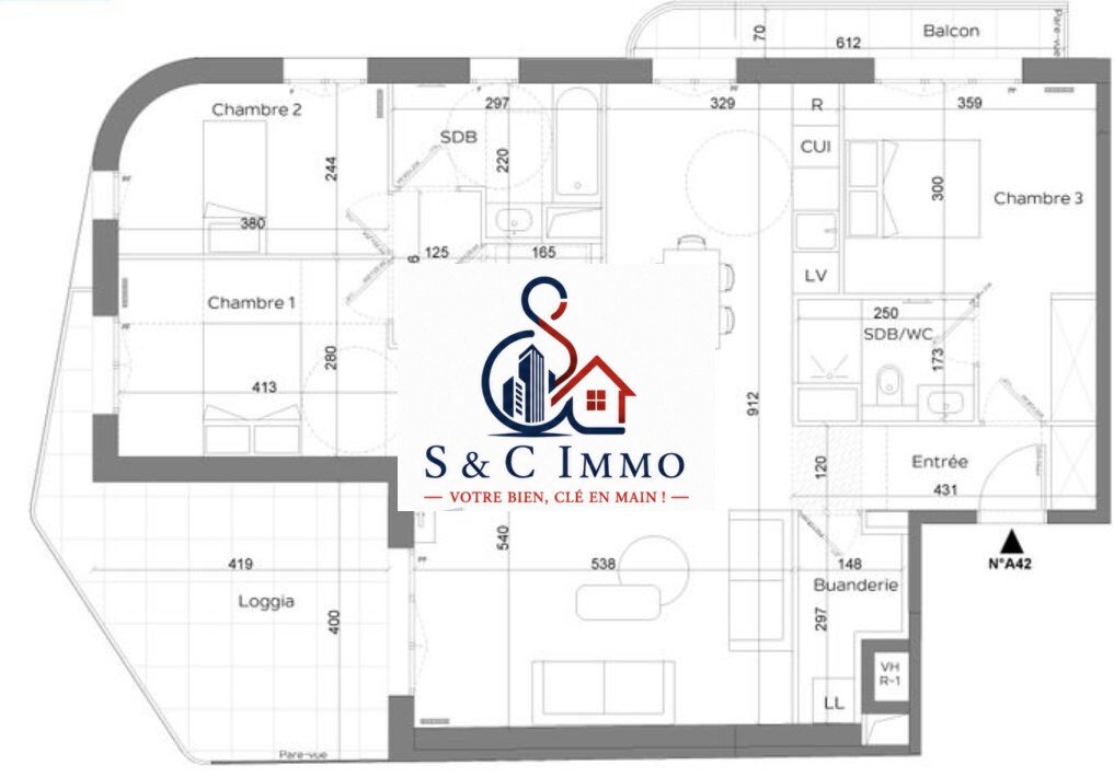 Apartment in Plateau Nord, Suresnes, France 2 - 16888567