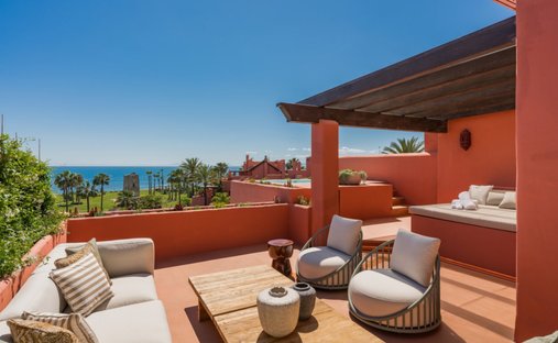 Penthouse à Gualdalmansa, Estepona, Andalousie 1