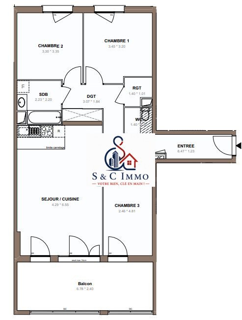 Apartment in Chessy, Ile-de-France, France 4 - 17456458