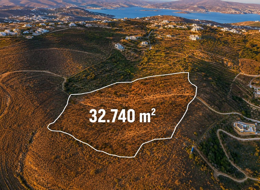 Land in Paros, Aegean, Greece 3 - 18617874