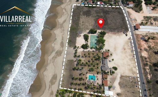 Terreno a Playa Blanca, Guerrero, Messico 1
