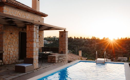 Villa en Agiou Nikita, Peloponnese, Western Greece and the Ionian, Grecia 1