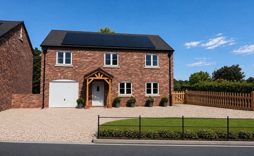 House in Littlethorpe, England 1