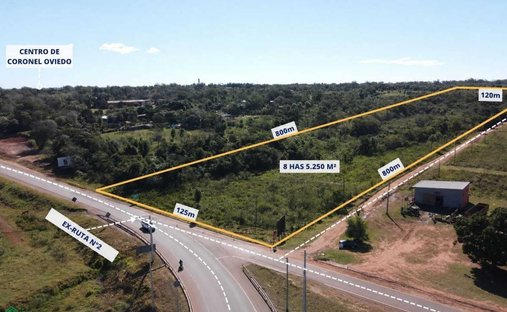 Land in Coronel Oviedo, Caaguazú Department, Paraguay 1