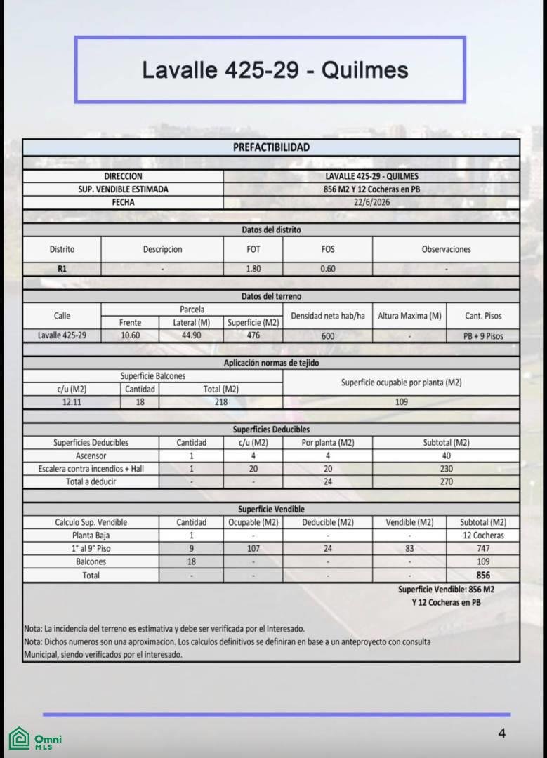 Land in Quilmes, Buenos Aires Province, Argentina 4 - 18365159