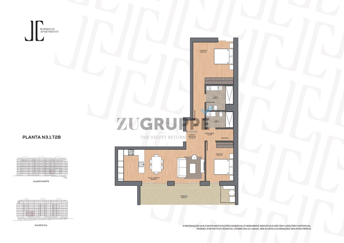 Apartment in Gloria e Vera Cruz, Aveiro District, Portugal 2 - 18629931