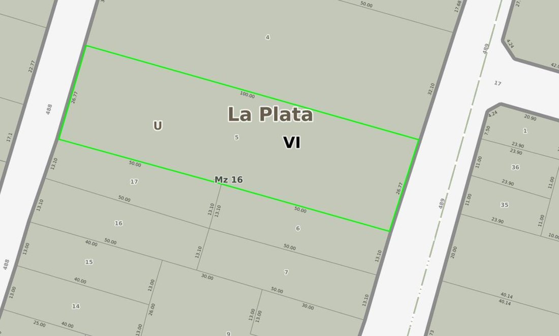 Land in Manuel B. Gonnet, Buenos Aires Province, Argentina 2 - 18626957