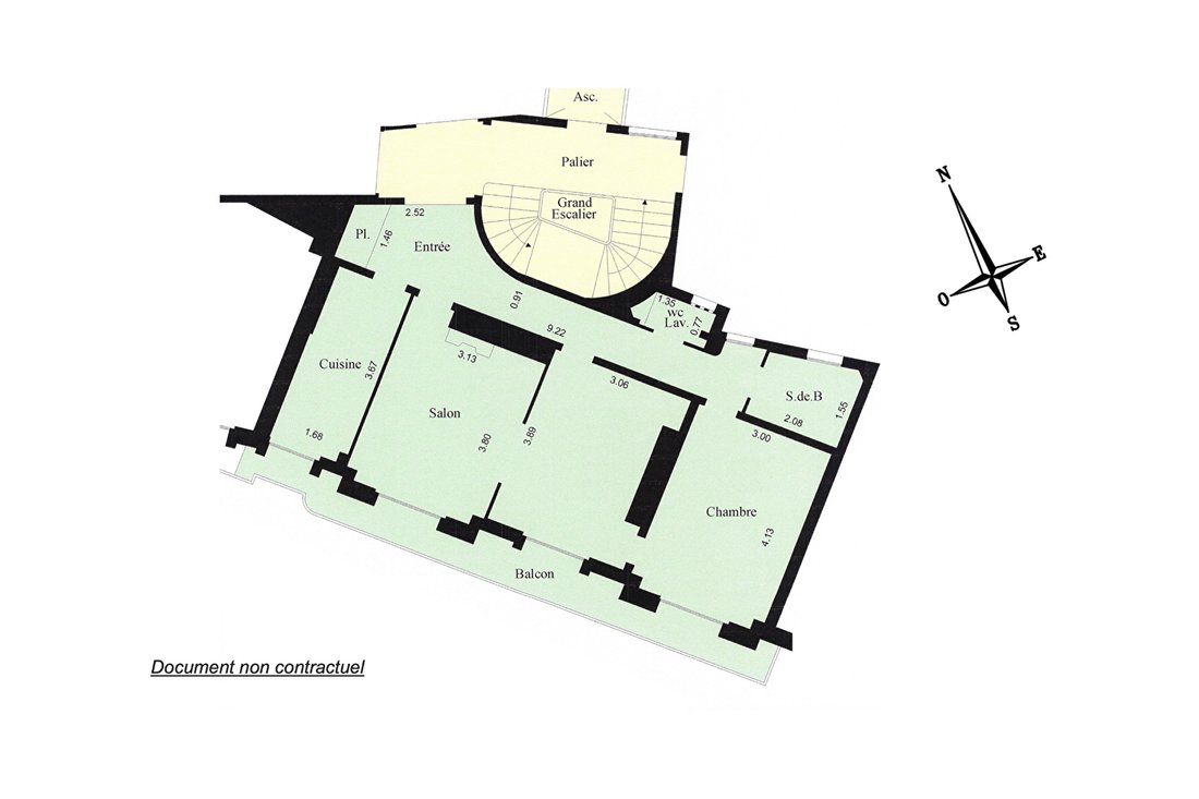 Apartment in Grandes Carrières-Clichy, Paris 18e Arrondissement, Paris 3 - 18544164