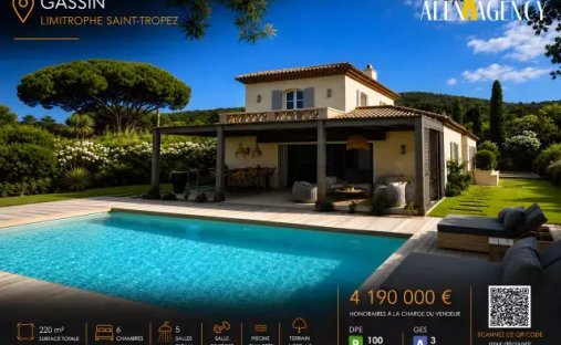 Villa in Gassin, Provence-Alpes-Côte d'Azur, France 1