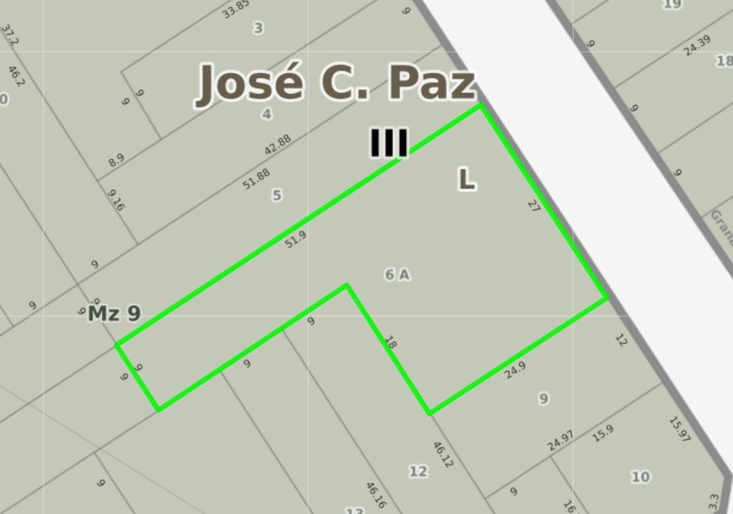 Land in José C. Paz, Buenos Aires Province, Argentina 2 - 18627325