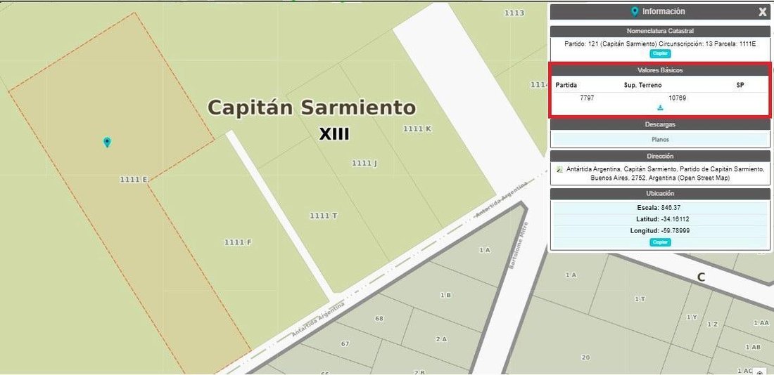 Land in Capitán Sarmiento, Buenos Aires Province, Argentina 4 - 18627278