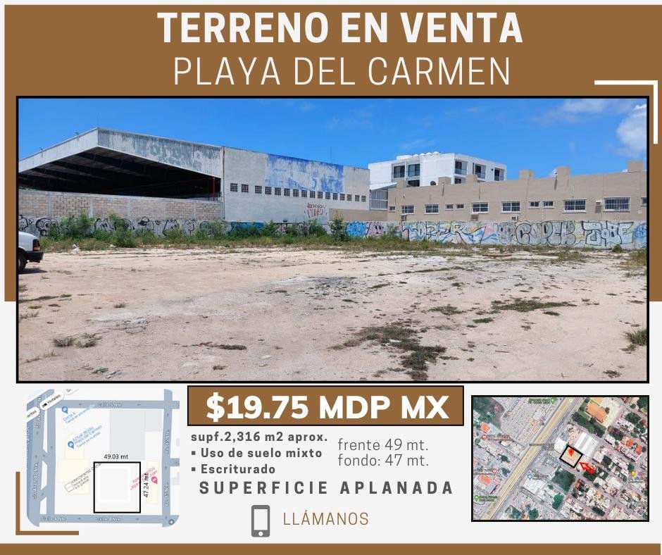 Land in Playa del Carmen, Quintana Roo, Mexico 2 - 18626629