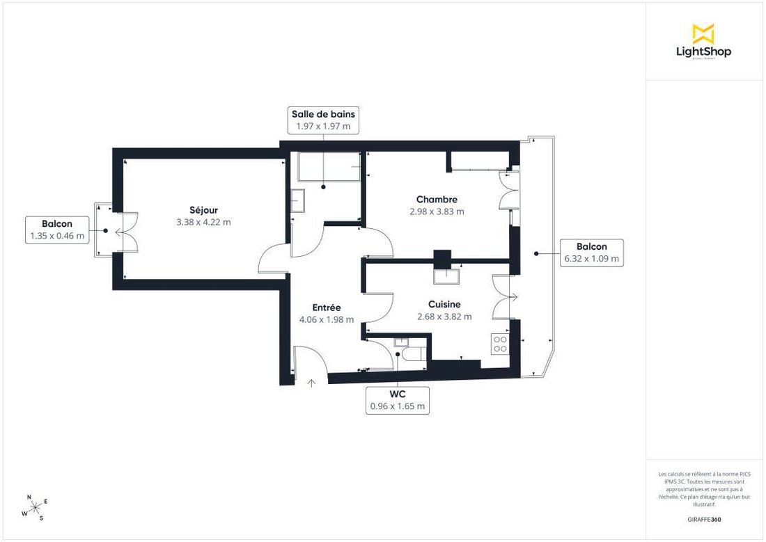 Apartment in Auteuil Nord, Paris 16e Arrondissement, Paris 3 - 18626414