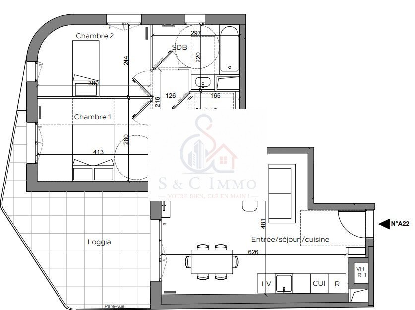 Apartment in Plateau Nord, Suresnes, France 4 - 17016730
