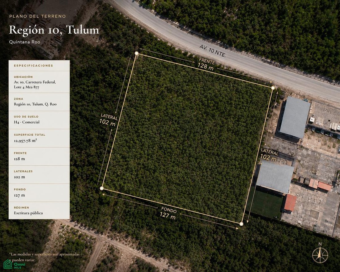 Land in Tulum, Quintana Roo, Mexico 1 - 18462445