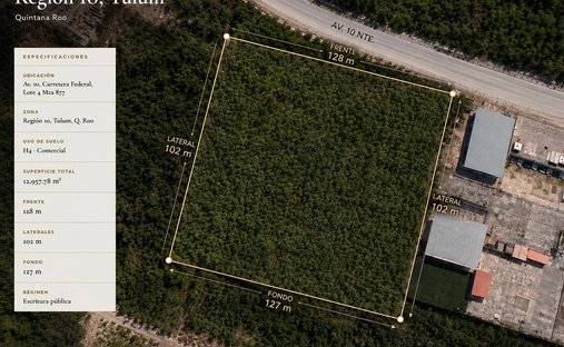 Land in Tulum, Quintana Roo, Mexico 1