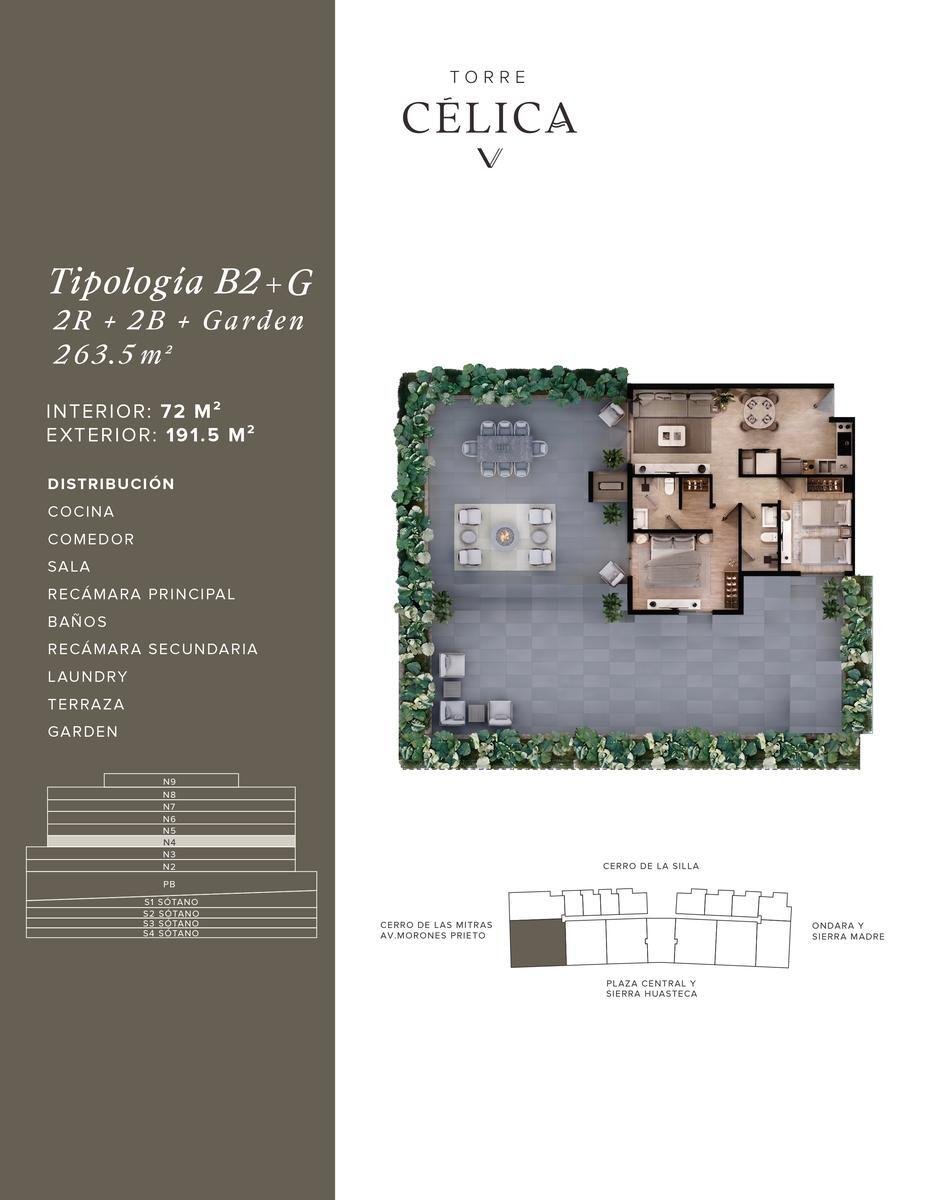 Apartment in Santa Catarina, Nuevo Leon, Mexico 1 - 18627702