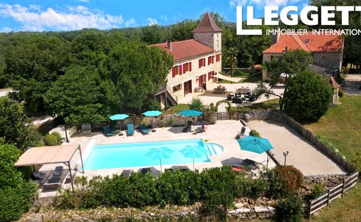 House in Pontcirq, Occitania, France 1