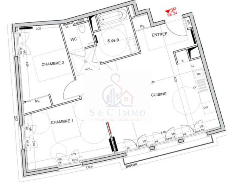 Apartment in Puteaux, Ile-de-France, France 4 - 16888548